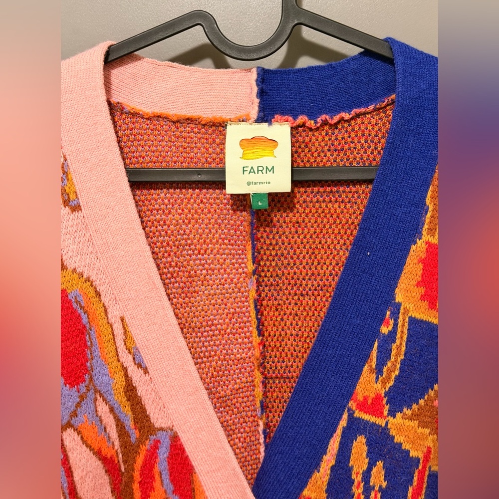 FARM Rio Multicolor Cardigan - Picture 3 of 4